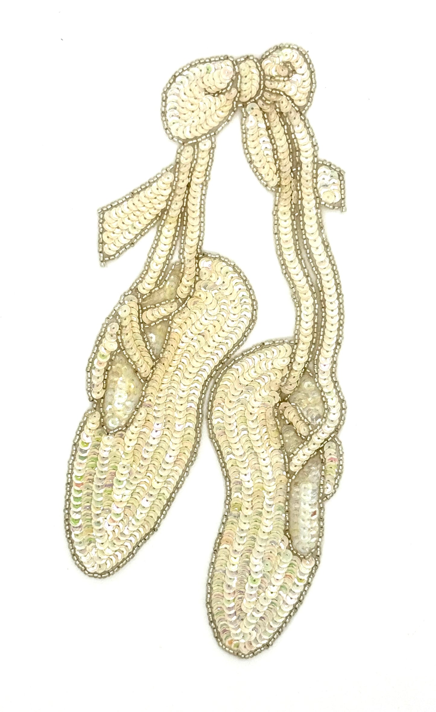 Zapatillas de ballet grandes blancas 9.5" x 6"