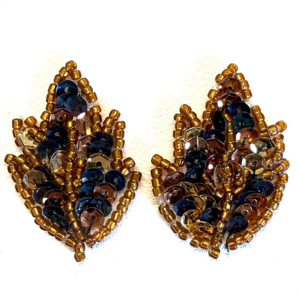 Par de Hojas Bronce 1" (cada una)