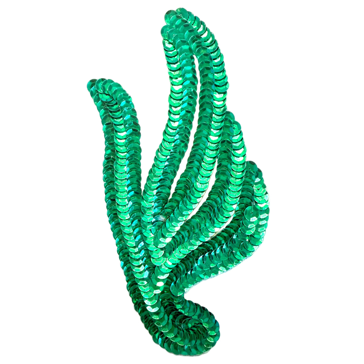 Hoja - Lentejuelas verdes 15.24 cm x 8.25 cm