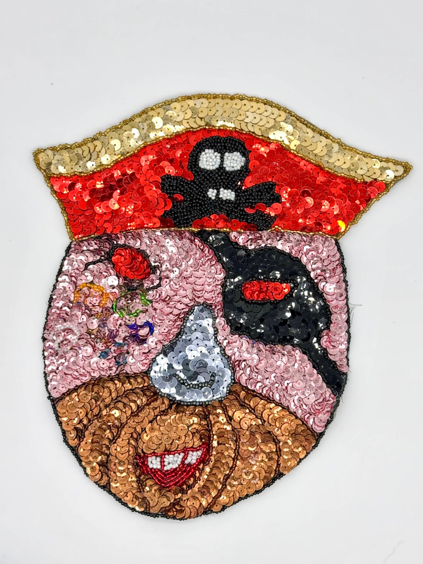 Multi-Colored Pirate 8" x 6"