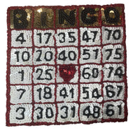 Bingo Card Sequin Applique 6