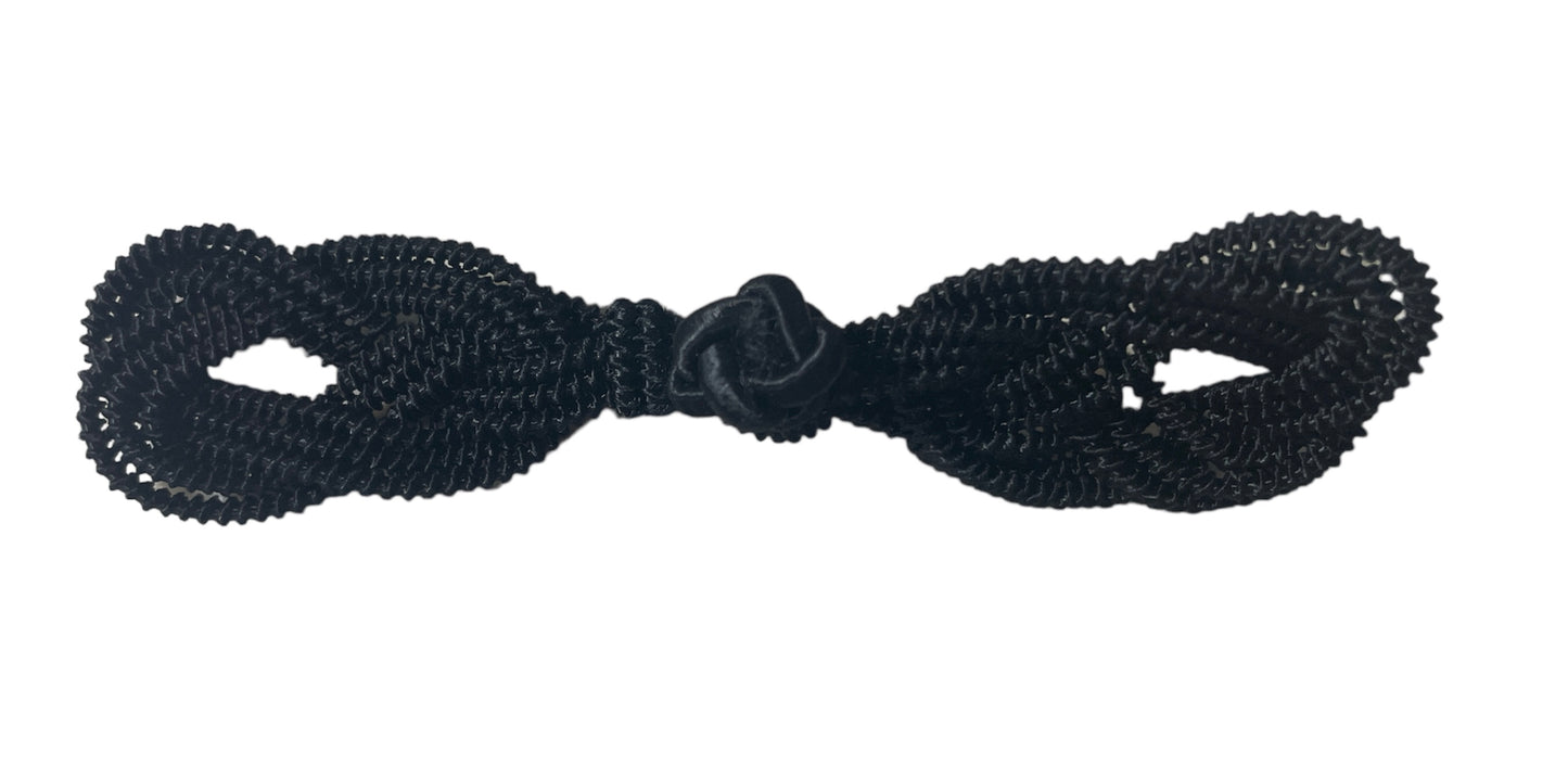 Black Frog Closure 4" x 1"