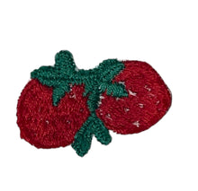 Load image into Gallery viewer, Strawberry Pair Embroidered 1.5&quot; x 1&quot;