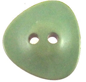 Button Green Odd Shaped 1/2"