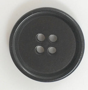 Button Black Four Holes Four Different Sizes
