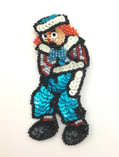 Load image into Gallery viewer, Boy Clowning Around Sequin Beaded 4&quot; x 1.75&quot;