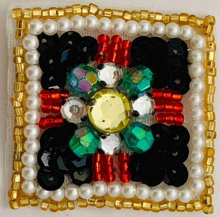 Joya de muchos colores de 3,8 cm