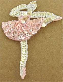 Bailarina de ballet en rosa 3.75" x 3"