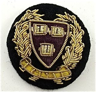 Bullion Black and Gold Patch 1.5"