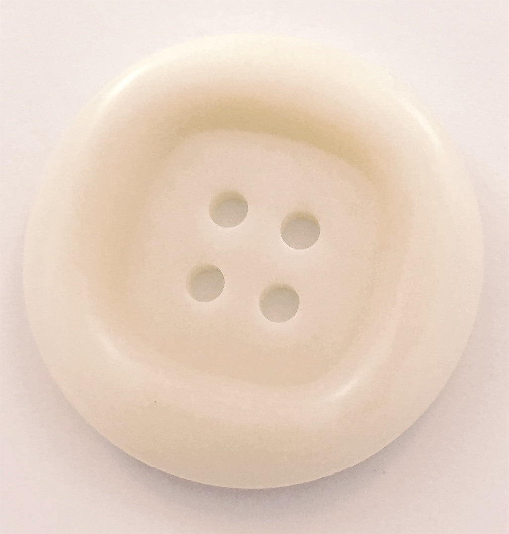Button with Smooth Creamy Color 1