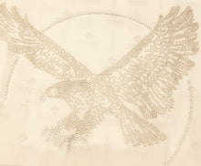 Load image into Gallery viewer, Eagle SWAROVSKI Crystals Iron-On decal. 8&quot; x 12&quot;