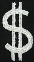 $Sign with Iridescent Beads 4
