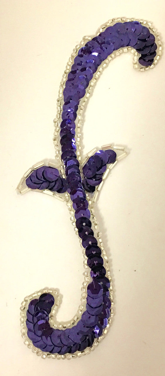 Diseño Motivo Remolino Púrpura 5.5" x 2"
