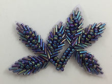 Load image into Gallery viewer, Choice of Color Leaf with Beads 2.25&quot; x 3.25&quot;