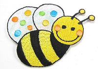 Bumble Bee Embroidered Iron-On 2