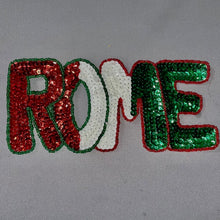 Load image into Gallery viewer, Rome with MultiColored Sequins and Beads 3&quot; x 6.5&quot;
