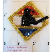 Load image into Gallery viewer, Baseball Badge 3&quot; x 3&quot; - Sequinappliques.com