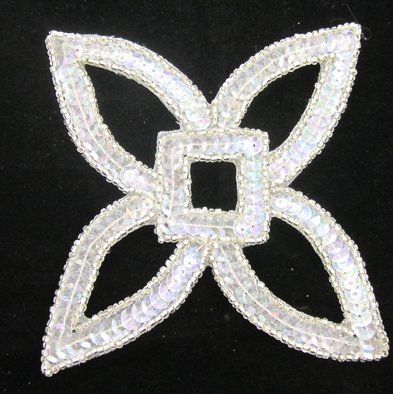 Designer Motif with Iridescent 4.5"