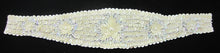 Load image into Gallery viewer, Designer Motif Belt Line with Light Cream Flowers Beads and Pearls 14&quot;