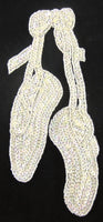Ballet Slippers with Iridescent Sequins and Beads 9