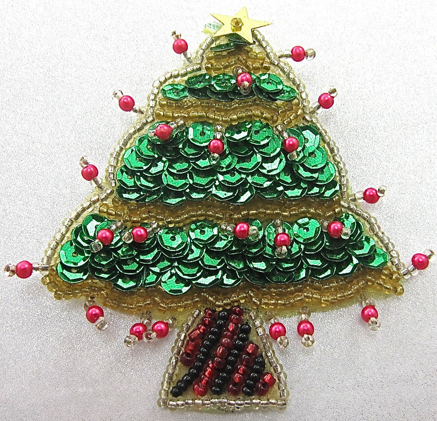 Árbol de Navidad de 3" x 2.5"