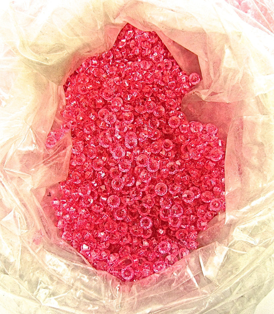 Beads Loose Fuchsia 15.5 ounce Bag