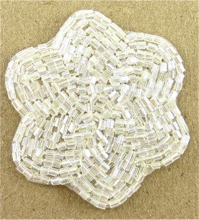 Flower - Iridescent Beaded