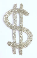 Dollar Sign w/ Silver Beads 4