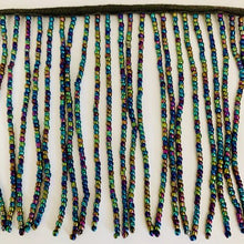 Load image into Gallery viewer, Trim Moonlite 3&quot; glass beaded fringe