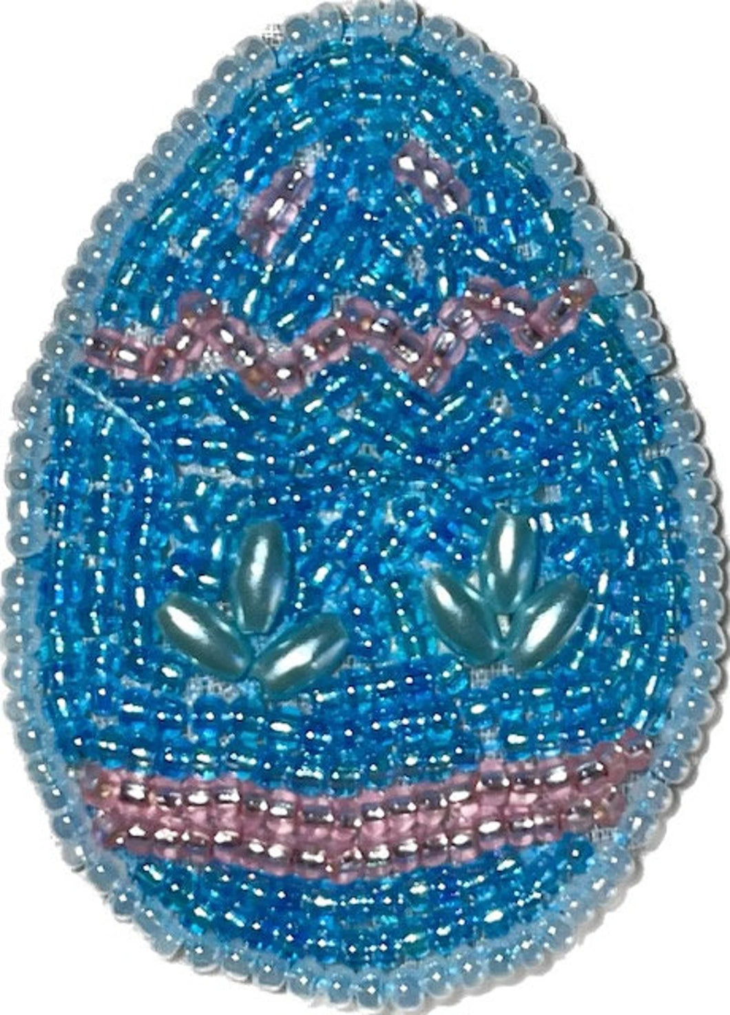 Blue Easter Egg 2