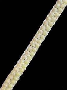 Trim with Two Row Pearls 1/2" Wide