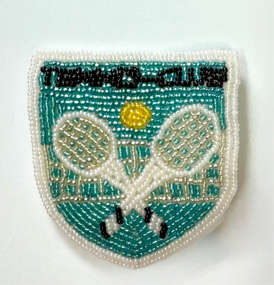 Tennis Club Patch 3.25" x 3"