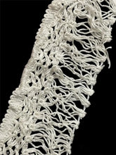 Load image into Gallery viewer, Fringe White Chenille 4&quot; Wide