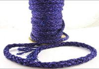 Trim Purple Tinsel Rope 1/2