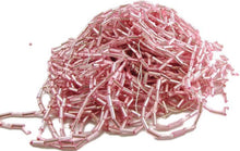 Load image into Gallery viewer, Loose Beads on String Pink 1/4&quot; Wide, 3.6oz Bag