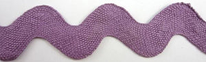 Purple Rick Rack Trim 1" Wide, Sold by the Yard