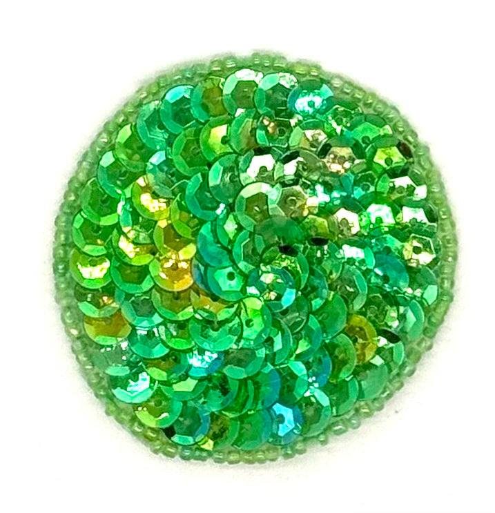 Punto verde limón 2"