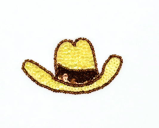 Choice of Color Cowboy Hat 3.25" x 1.75"