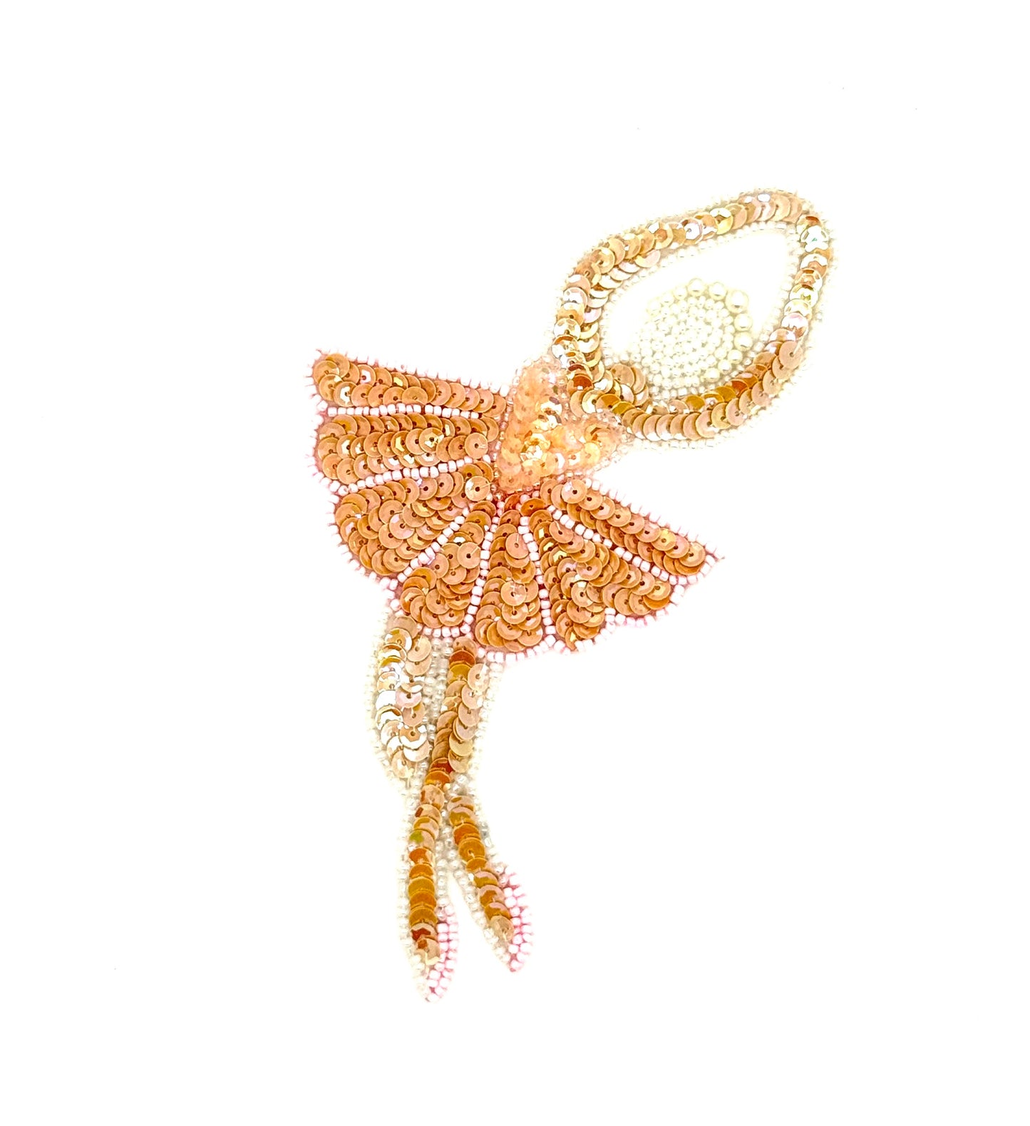 Bailarina Cinco colores diferentes 7" x 4"