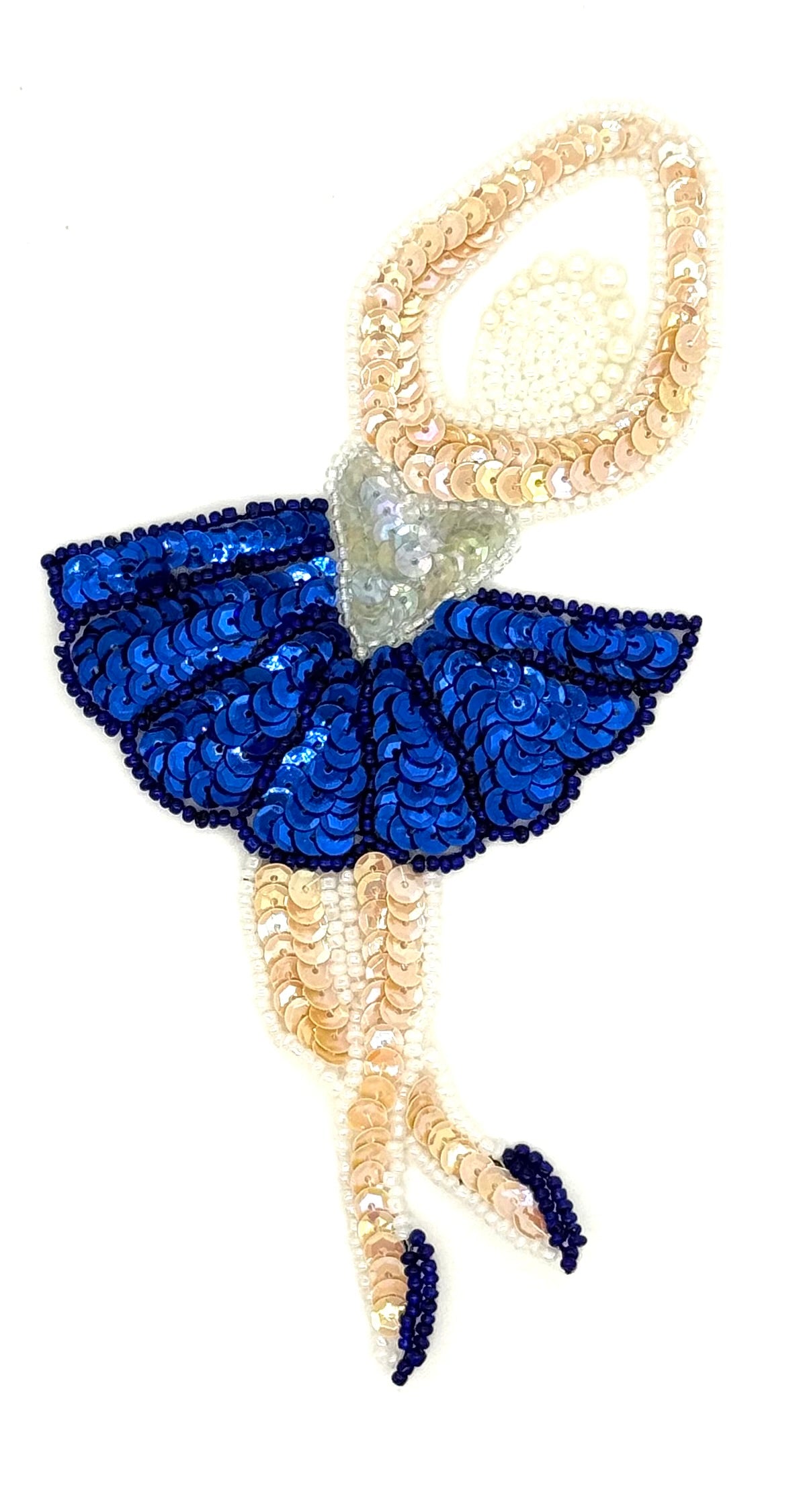 Bailarina Cinco colores diferentes 7" x 4"