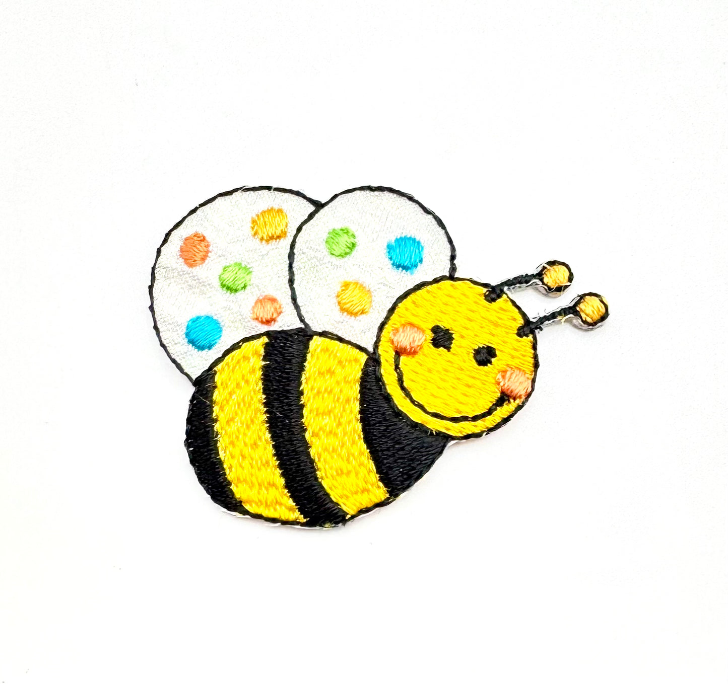 Bumble Bee Embroidered Iron-On 1.5" x 1.25"