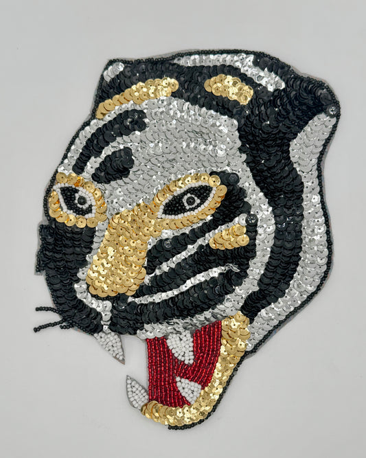 Cougar Face with Mouth Open 8" x 6.25"