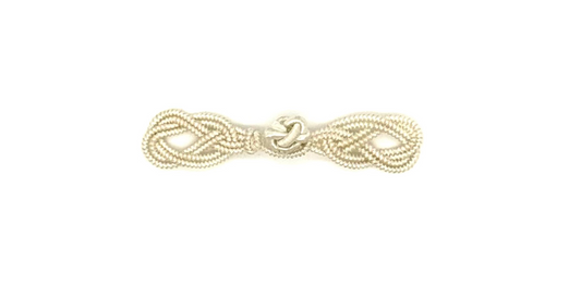 Frog Closure - Ivory 3.5" x 1"