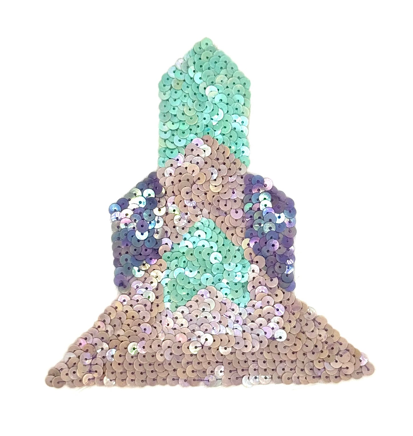 Southwestern Symbol - Choice of Color Pale Lavender and Turquoise or Tan and Mint 5" x 5.5"