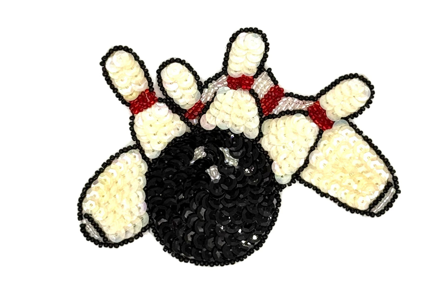 Bola y pinos de boliche 3.5" x 5"
