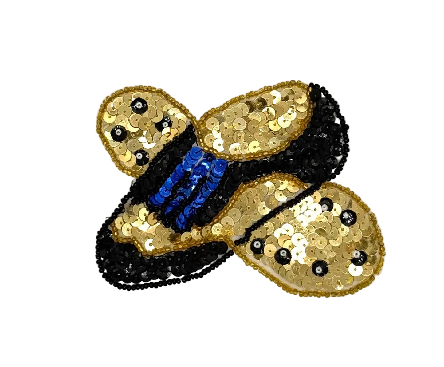 Golf Shoes -Choice of Color - Sequin - Glass Beads 4.5" x 4.5"
