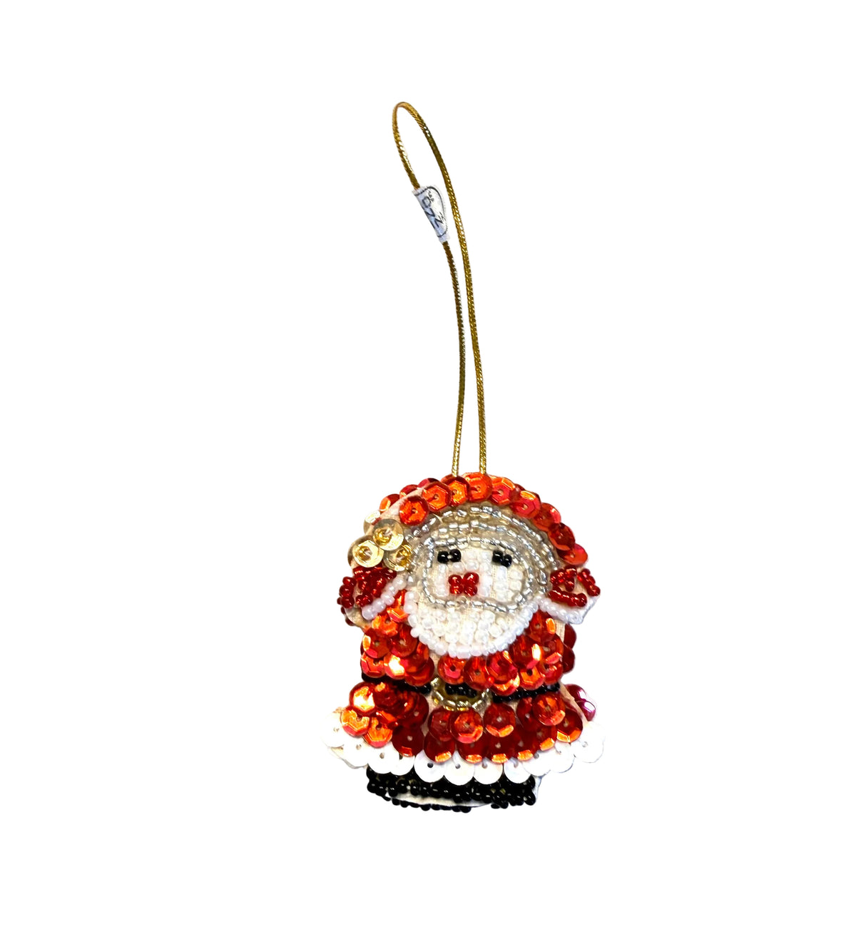 Adorno de Papá Noel 2" x 2"