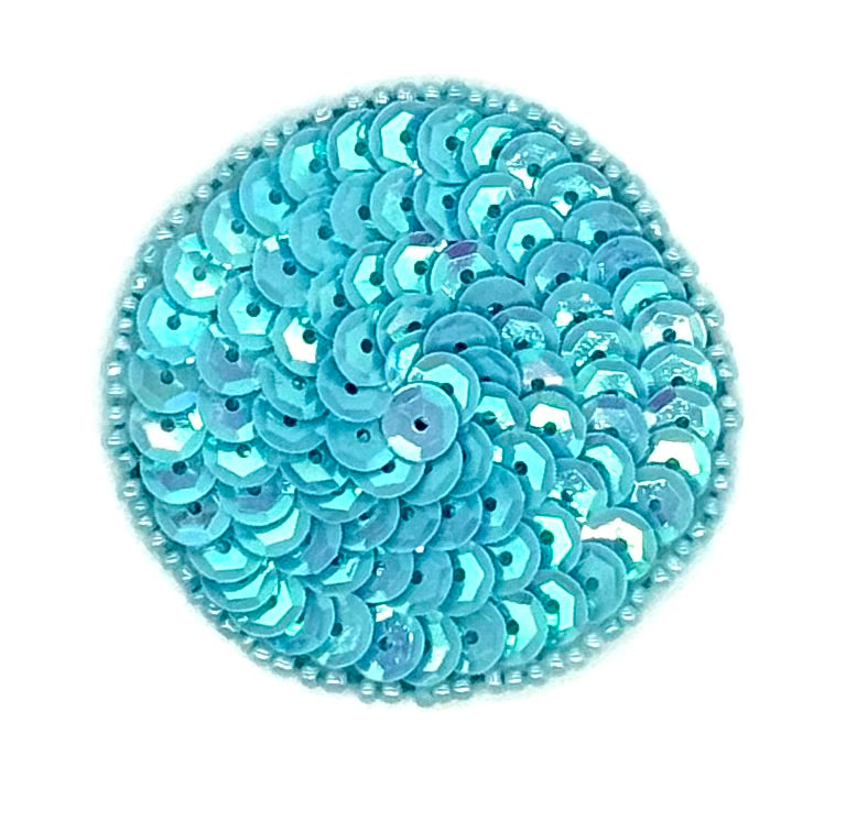 Punto turquesa de 2"