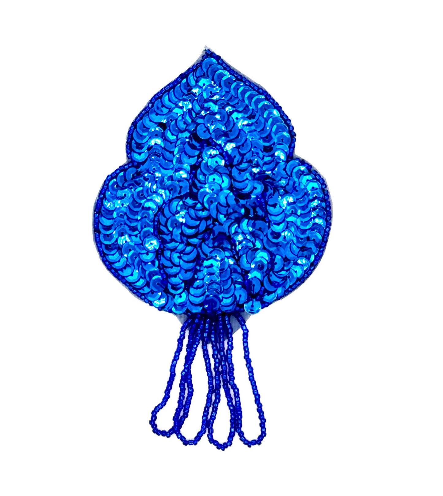 Epaulet - Choice of Color - Sequins -  Beads 6" x 3.5"