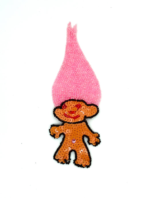 Troll with Choice of Color 6.5" x 2.5"